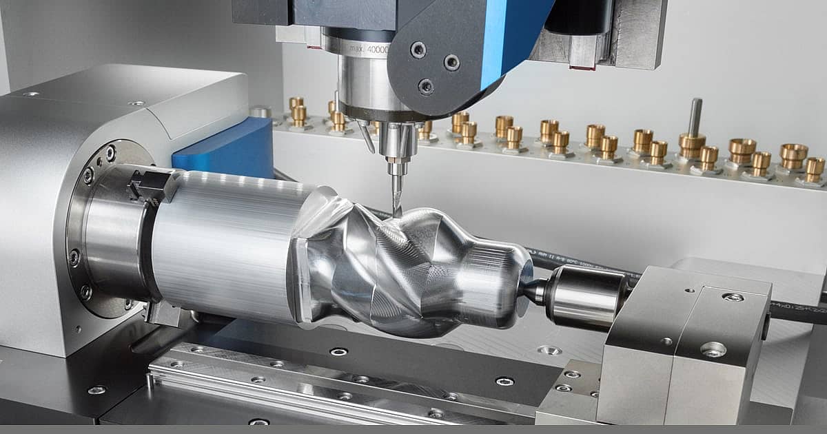 4 axis cnc shop lathe