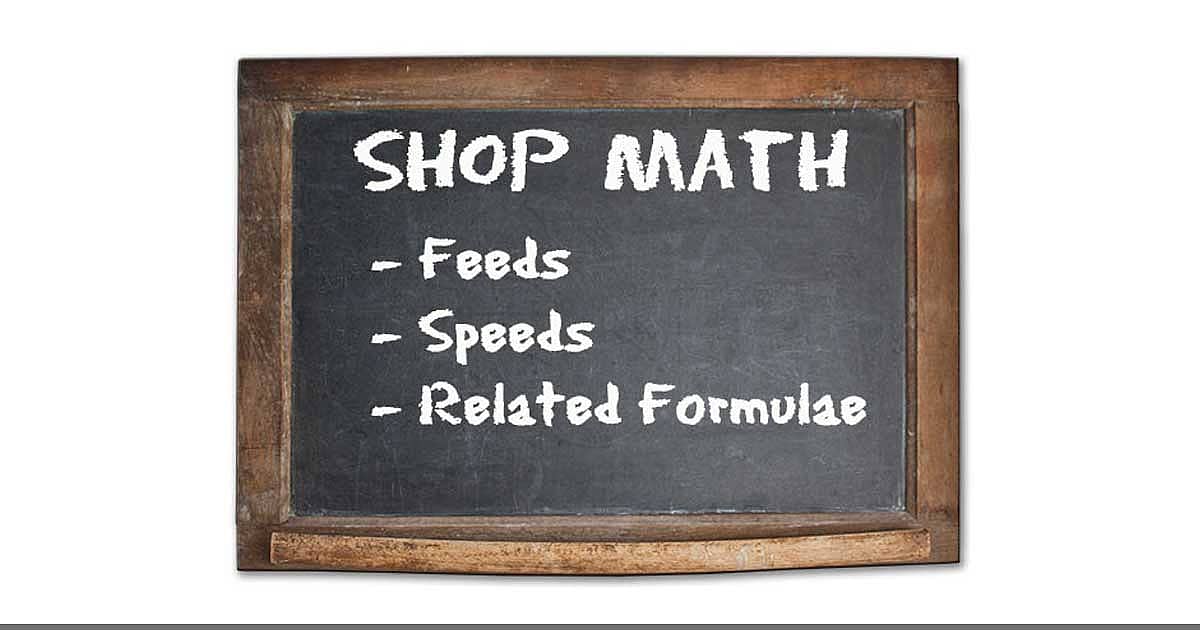 Machine Shop Math Common Formulas and Strategies DATRON Dynamics