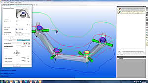 rapid prototyping CAM programming medical device screenshot
