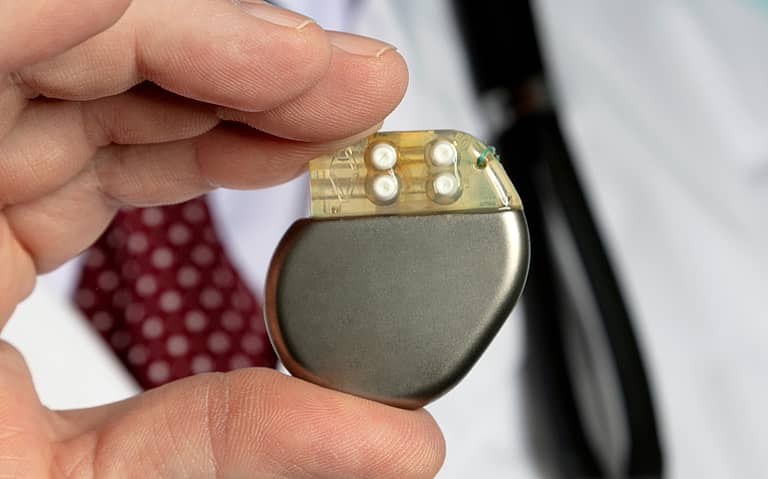pacemaker made by rapid medical device prototyping