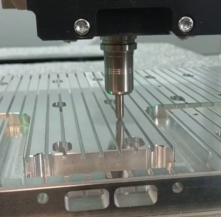 deburring with chamfer mill